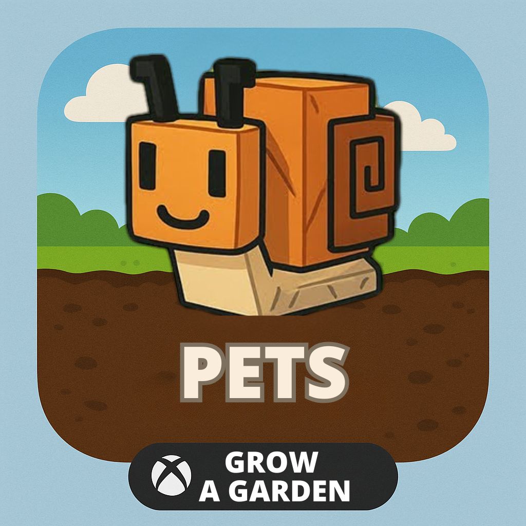 PETS GROW A GARDEN